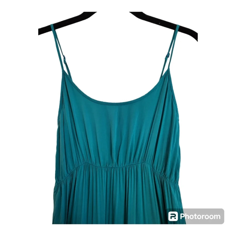 💕Entro teal and white lace maxi dress‎ - Picture 3 of 7